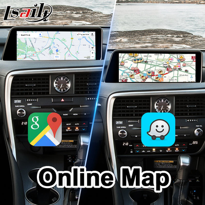 Lsailt Android Video Arayüzü Lexus RX350 RX450h RX200t RX350L RX450L RX AL20 2016-2019