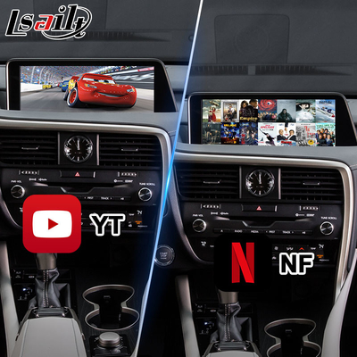 Lsailt Android Carplay Arayüzü Lexus RX 450h 200T 350 450L 350L 300 F Sport 2016-2019 için
