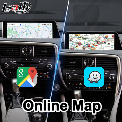 Lsailt Android Carplay Arayüzü Lexus RX 450h 200T 350 450L 350L 300 F Sport 2016-2019 için
