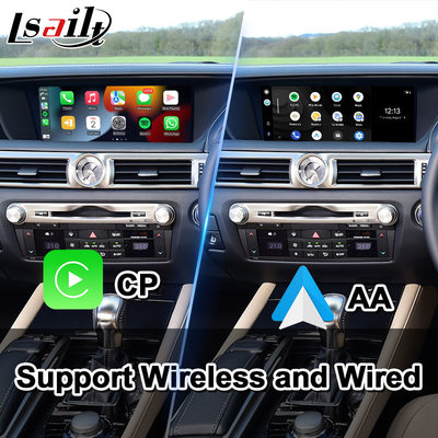 Lexus GS300h GS200t GS350 GS450h GSF GS L10 2016-2020 için Lsailt Android Araba Multimedia Arayüzü