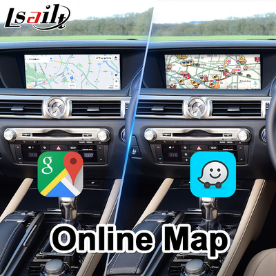 Lexus GS300h GS200t GS350 GS450h GSF GS L10 2016-2020 için Lsailt Android Araba Multimedia Arayüzü