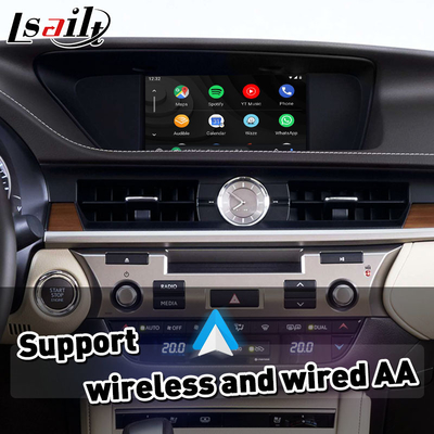 Kablosuz Android Otomatik Carplay Arayüzü 2012-2018 Lexus ES250 ES200 ES350 ES300h ES 250 200 Düğme Kontrolü