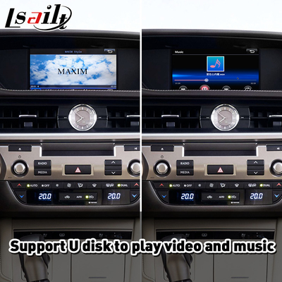 Kablosuz Android Otomatik Carplay Arayüzü 2012-2018 Lexus ES250 ES200 ES350 ES300h ES 250 200 Düğme Kontrolü