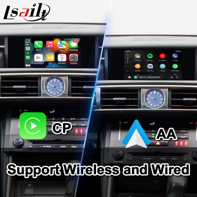 Lsailt Android Multimedia Arayüzü Lexus IS 300h 250 350 200t 300 AWD F Sport XE30 2013-2016 için