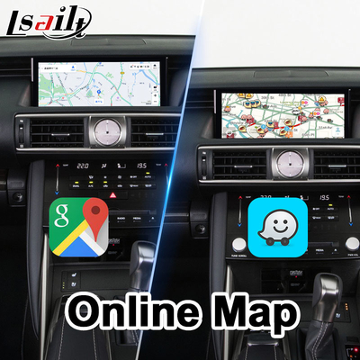 Lexus IS200T IS300H IS350 IS300 F Sport AWD IS XE30 2017-2020 için Lsailt Android Carplay Arayüzü