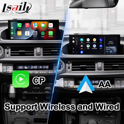 Lsailt Android Navigasyon Video Arayüzü Lexus CT 200h FSport 2017-2022 için
