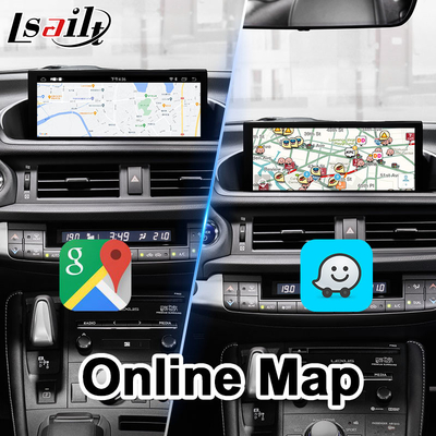 Lsailt Android Navigasyon Video Arayüzü Lexus CT 200h FSport 2017-2022 için