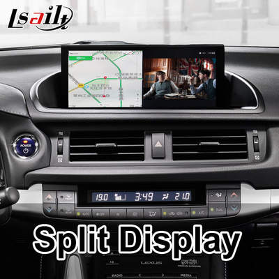 Lsailt Android Navigasyon Video Arayüzü Lexus CT 200h FSport 2017-2022 için