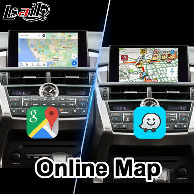 Lsailt Android Multimedia Video Arayüzü Lexus NX300h NX200t NX F-Sport Touchpad Kontrolü 2014-2017 için