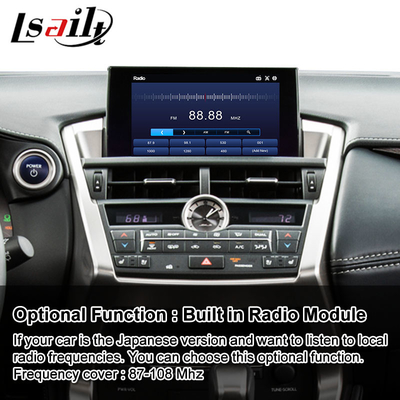 Lsailt Android Multimedia Video Arayüzü Lexus NX300h NX200t NX F-Sport Touchpad Kontrolü 2014-2017 için