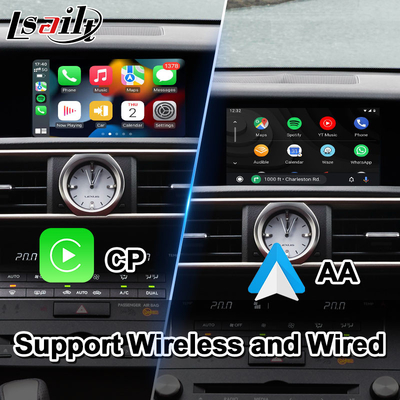 Lsailt Android Araba Video Arayüzü Lexus RC200t RC300h RC350 RCF RC300 F-Sport RC 2014-2018 için