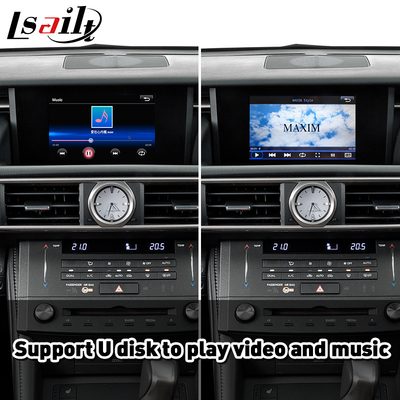 Lexus RC 350 300h 200t 300 AWD F Sport 2014-2018 için kablosuz Android Otomatik Carplay Arayüzü