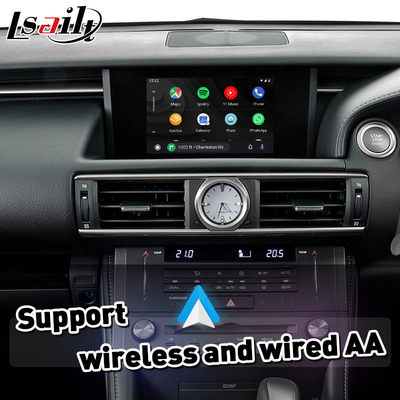 Lexus RC 350 300h 200t 300 AWD F Sport 2014-2018 için kablosuz Android Otomatik Carplay Arayüzü