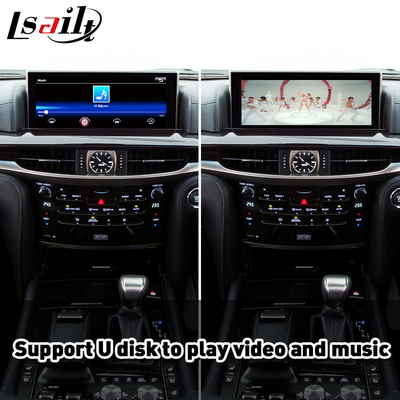 Kablosuz CP AA Lexus LX 450d 570 570s VDJ200 J200 2016-2021 için Android Otomatik Carplay Arayüzü