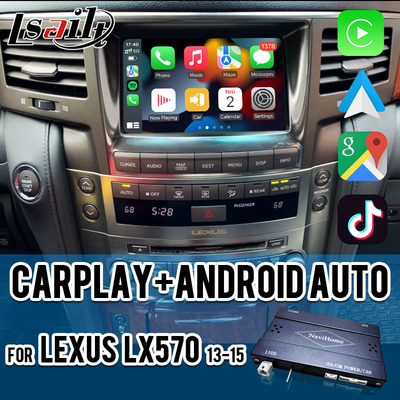 Lexus LX570 2013-2015 LX460d GX460 GX400 için Kablosuz CarPlay Arayüzü Lsailt tarafından Android Otomatik Kutusu