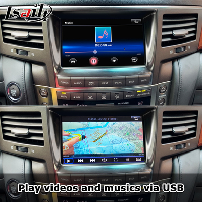 Lexus LX570 2013-2015 LX460d GX460 GX400 için Kablosuz CarPlay Arayüzü Lsailt tarafından Android Otomatik Kutusu