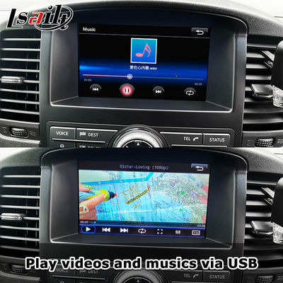 Pathfinder R51 D40 Navara 08IT için kablosuz Apple Carplay Arayüzü Android Auto, Bluetooth, WiFi, YouTube Müzik ile