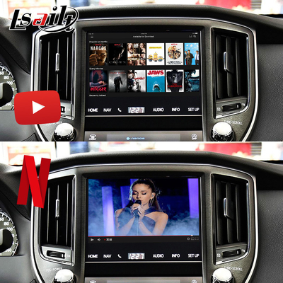 Toyota Crown için Lsailt CarPlay Android Multimedia Video Arayüzü, YouTube, NetFlix ile No Damage Kurulum