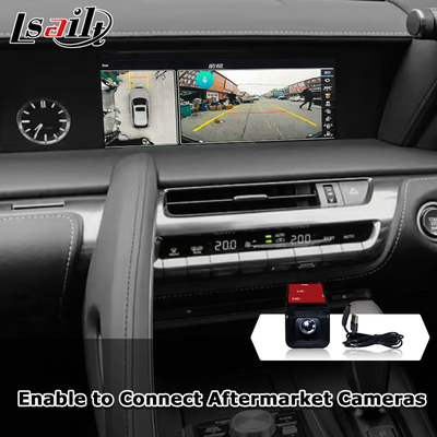 Kablosuz CarPlay Arayüzü Lexus LX570 LX460d 2016-2021 için Entegre OEM Ekranı Android Otomatik Video Arayüzü
