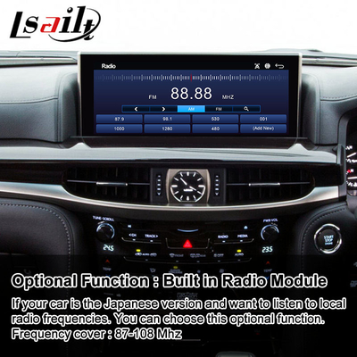 Lsailt Android Carplay Video Arayüzü Lexus LX 450d 570 570s VDJ200 J200 2016-2021 için