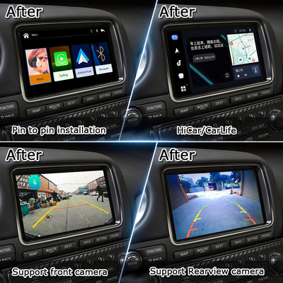Kablosuz CarPlay Arayüzü GT-R GTR R35 2011-2017 Android Otomatik, GPS Navigasyonu, Geri Kamera dahil