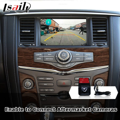 Nissan Patrol Y62, Pathfinder, Armada için Pin to Pin CarPlay Arayüzü Android Auto, Google Harita, Waze dahil