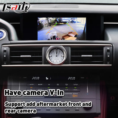 Lexus RCF RC300 RC200t RC300h RC350 RC düğme kontrolü için Lsailt Kablosuz Carplay Arayüzü 2014-2018 IS RX NX
