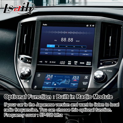 2012-2018 Toyota Crown S210 AWS210 GRS210 GWS214 Majesta Athlete için Lsailt Android Multimedia Video Arayüzü