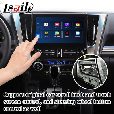 Toyota Alphard Vellfire AH30 serisi Android Carplay arayüz kutusu Qualcomm 6125 8+128GB