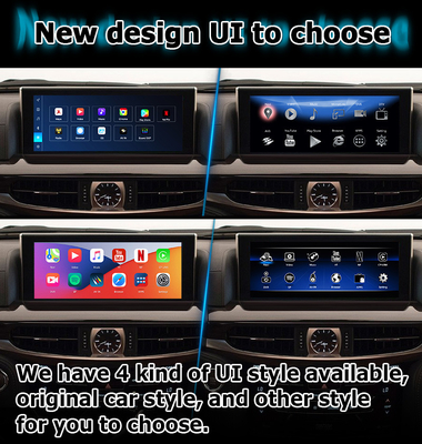 Lexus LX570 LX450d Android video arayüzü destek carplay android auto Qualcomm 8+128GB Android 11