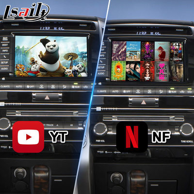 Lsailt Android Multimedia Video Arayüzü Toyota Land Cruiser LC200 V8 LC 200 2012-2015 için