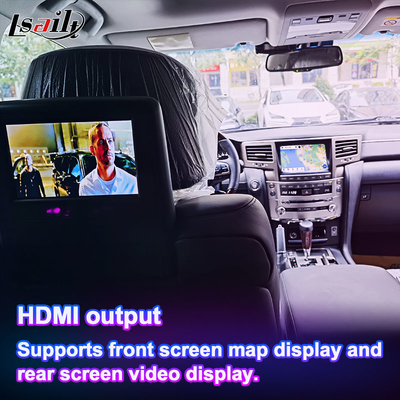 Lsailt Android Multimedia Video Arayüzü Toyota Land Cruiser LC200 V8 LC 200 2012-2015 için