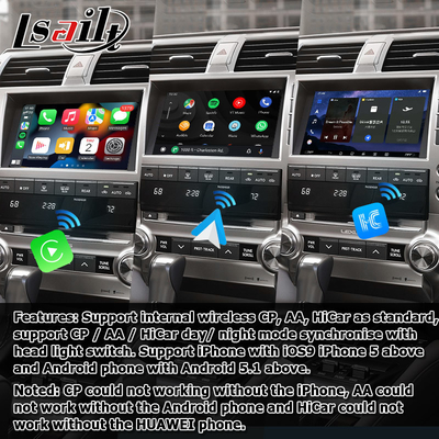 Lexus GX460 Android multimedya Carplay Android otomatik video arayüzü