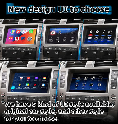 Lexus GX460 Android 13 multimedya Carplay android otomatik video arayüzü