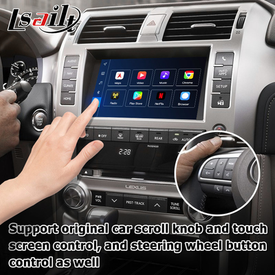 Lexus GX460 Android multimedya Carplay Android otomatik video arayüzü