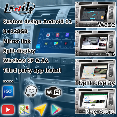 Lexus GX460 Android multimedya Carplay Android otomatik video arayüzü