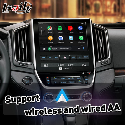 Toyota Land Cruiser 200 LC200 VX VXR VX-R 2016-2021 için Lsailt Android Multimedya Video Arayüzü