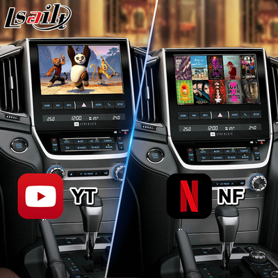 Toyota Land Cruiser 200 LC200 VX VXR VX-R 2016-2021 için Lsailt Android Multimedya Video Arayüzü