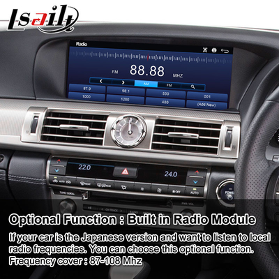 Lsailt 8+128GB Android Multimedya Video Arayüzü 2012-2017 Lexus LS460 LS 600h 460L için