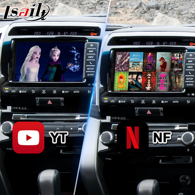 2012-2015 Toyota Land Cruiser LC 200 V8 LC200 için Lsailt Android Multimedia Video Arayüzü