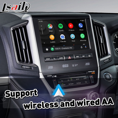 2016-2021 Toyota Land Cruiser LC 200 GXL VX VXR VX-R Sahara LC200 için Lsailt Android Multimedia Video Arayüzü