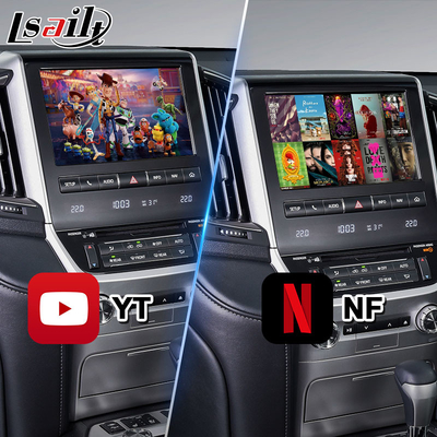 2016-2021 Toyota Land Cruiser LC 200 GXL VX VXR VX-R Sahara LC200 için Lsailt Android Multimedia Video Arayüzü