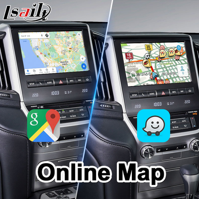 2016-2021 Toyota Land Cruiser LC 200 GXL VX VXR VX-R Sahara LC200 için Lsailt Android Multimedia Video Arayüzü
