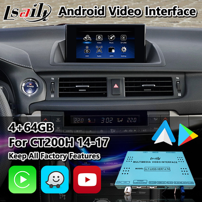 Lsailt Android Video Arayüzü Lexus CT200h CT F Sport Fare Kontrolü 2014-2017