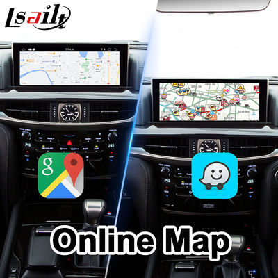 Lsailt 2016-2021 Lexus LX 570 LX450d LX570 için Android Carplay Multimedya Video Arayüzü