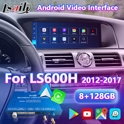 Lsailt 8+128GB Android Multimedia Carplay Arayüz Kutusu Lexus LS LS600h LS460 2012-2017