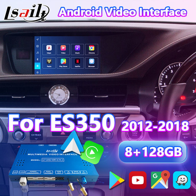8+128GB Lsailt Android Navigasyon Video Arayüzü Lexus ES 350 300h 250 200 XV60 Fare Kontrolü 2012-2018 için
