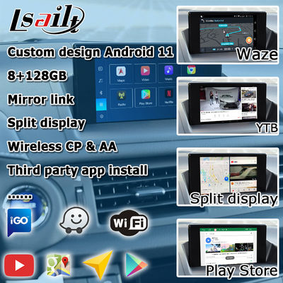 Lexus CT200h Android 13 video arayüzü carplay android auto Qualcomm 8+128GB tabanlı