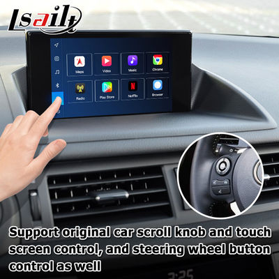 Lexus CT200h Android 13 video arayüzü carplay android auto Qualcomm 8+128GB tabanlı