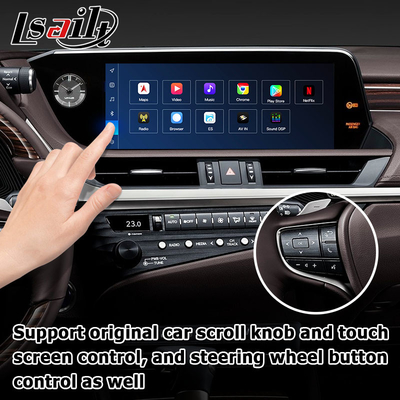 Lexus ES300h ES350 ES250 ES200 Android 13 video arayüzü carplay android auto
